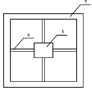 Passive and wireless acceleration sensing chip for internet of things and processing method thereof