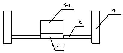 Passive and wireless acceleration sensing chip for internet of things and processing method thereof