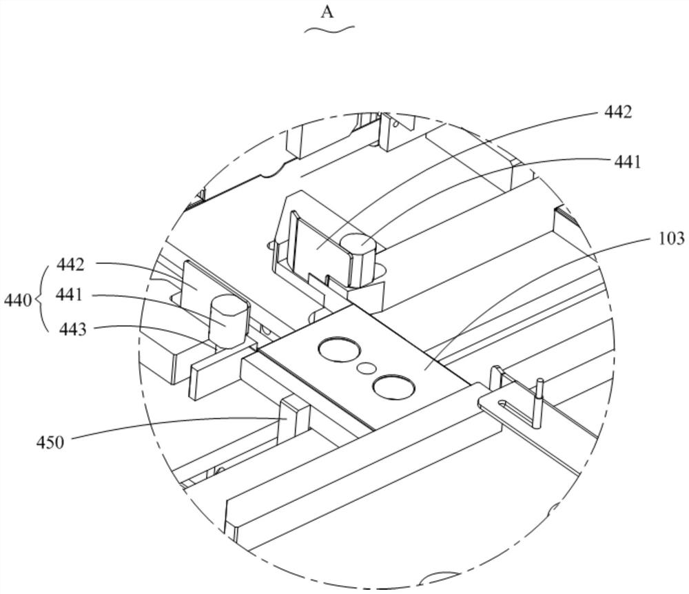 Bottom cap forming machine adopting inner die and surrounding strip and cigarette packet manufacturing equipment