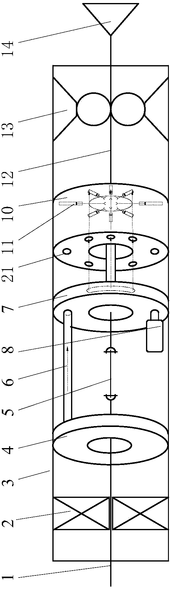 Directional rotating guide drilling tool