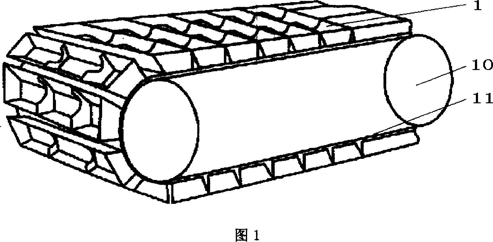 Vertical transportation belt type integral refrigeration device