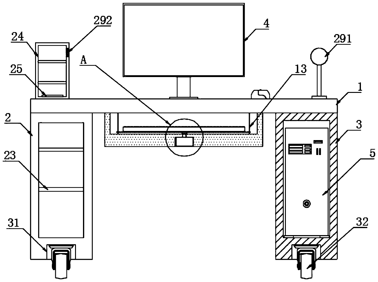 Computer information security protection device