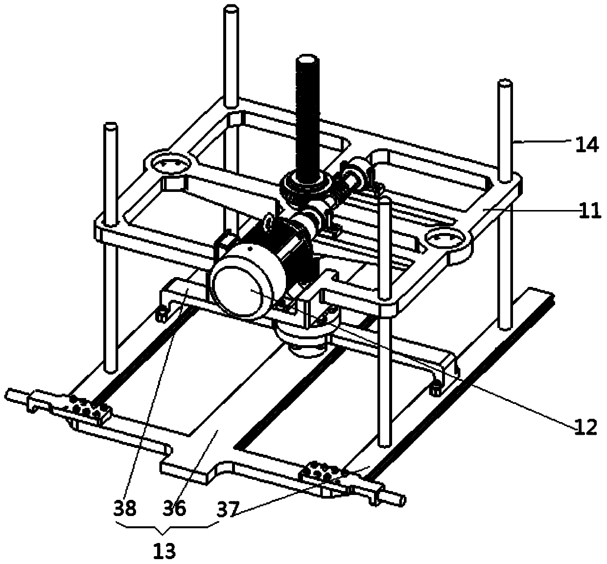 Fabricated building field mounted wall panel butt joint device