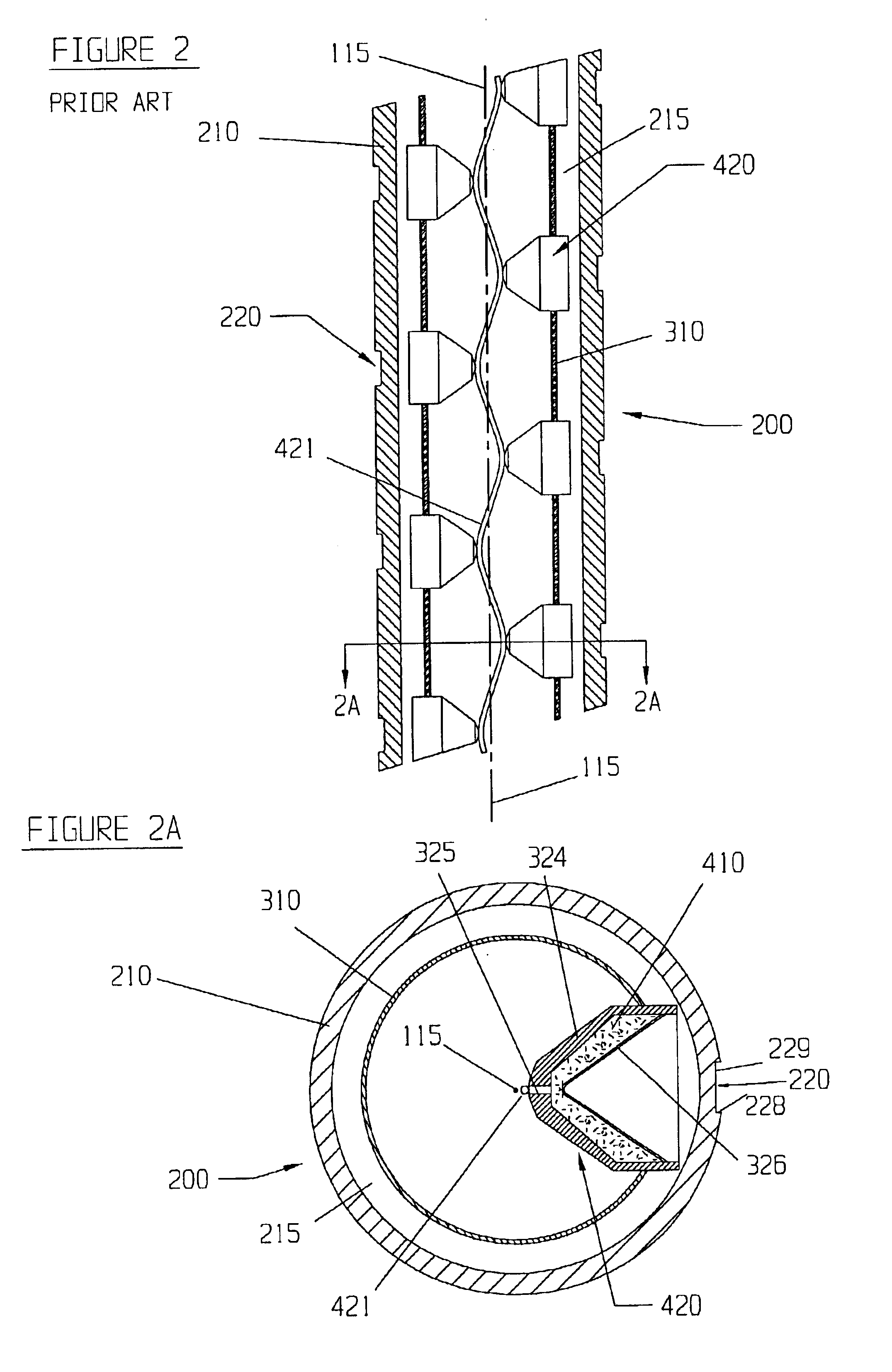 Well perforating gun