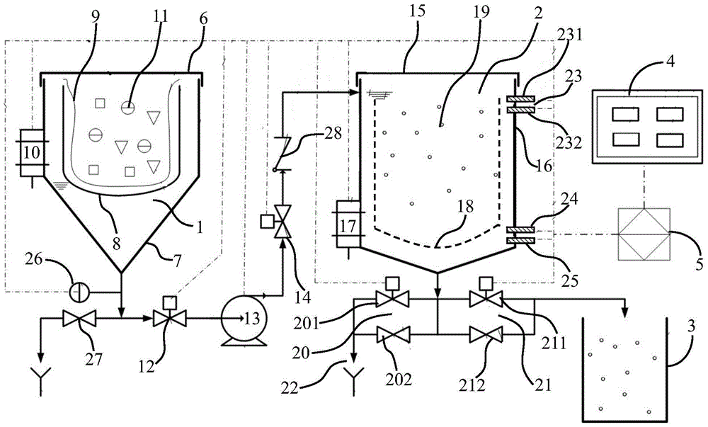 Food waste oil-water centrifugal separation device