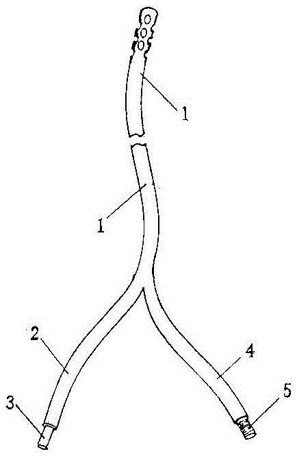 Endotracheal tube provided with wet spray connection tube head