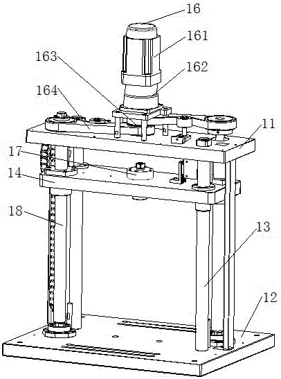 Rubber bushing double-servo press fitting equipment and press fitting method