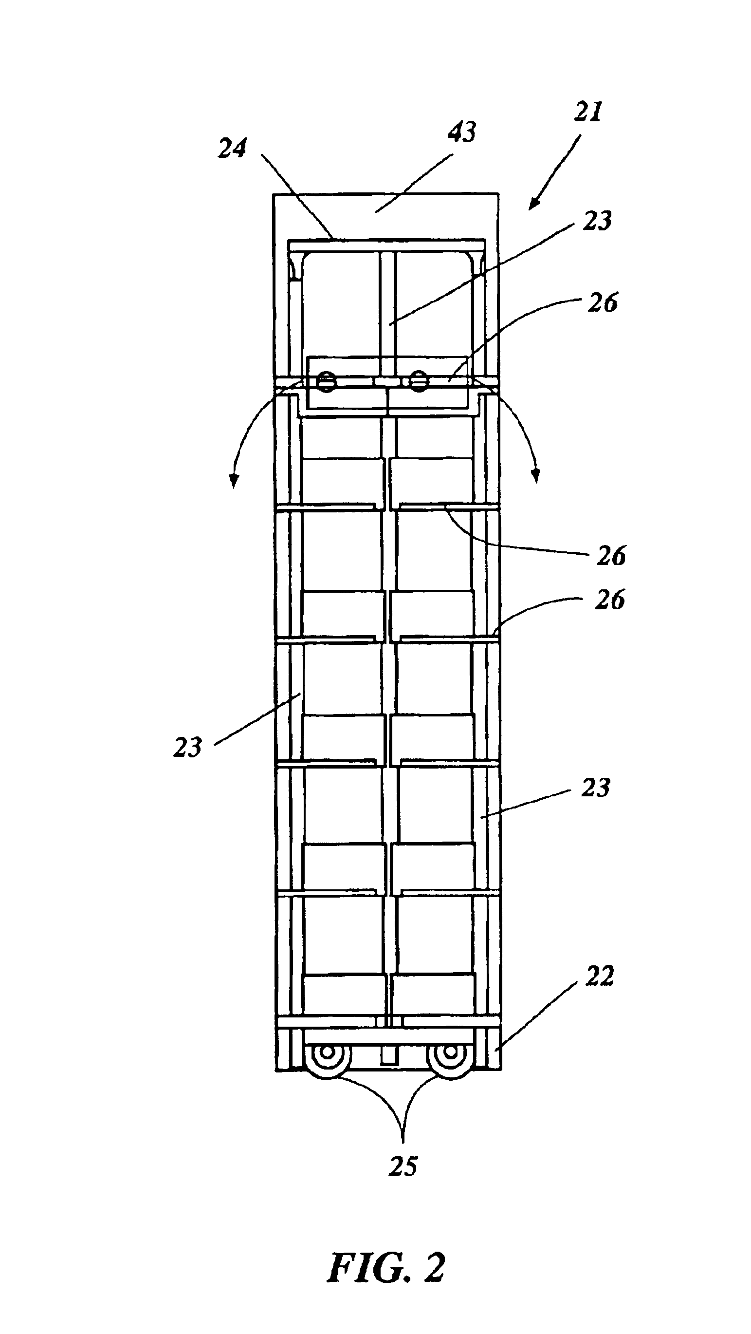 Environmental improvement device for a storage body