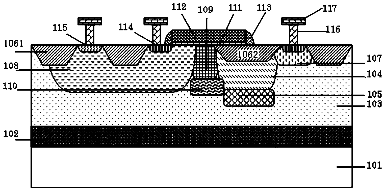 ldmos device and its manufacturing method