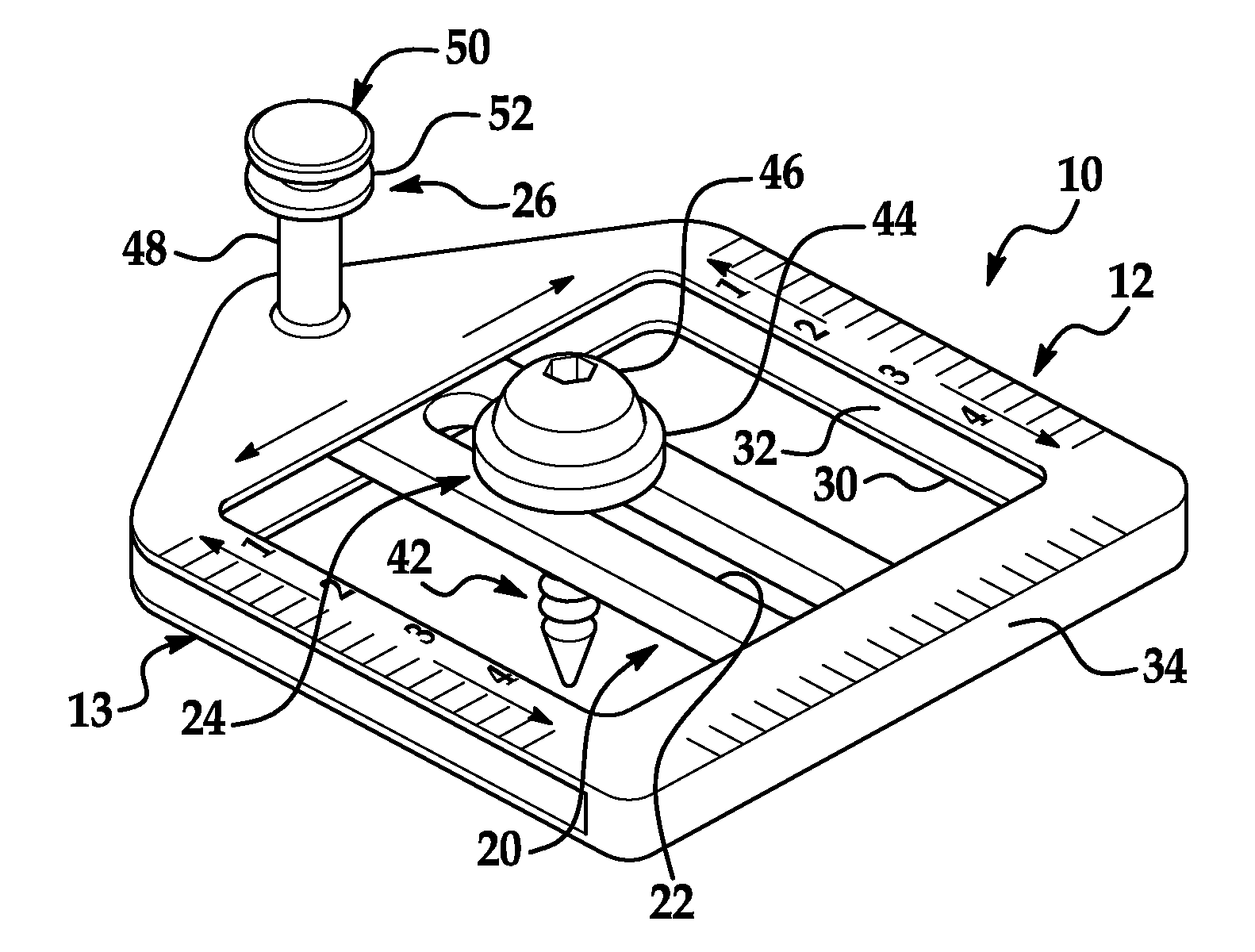 Adjustable wall-hanger assembly