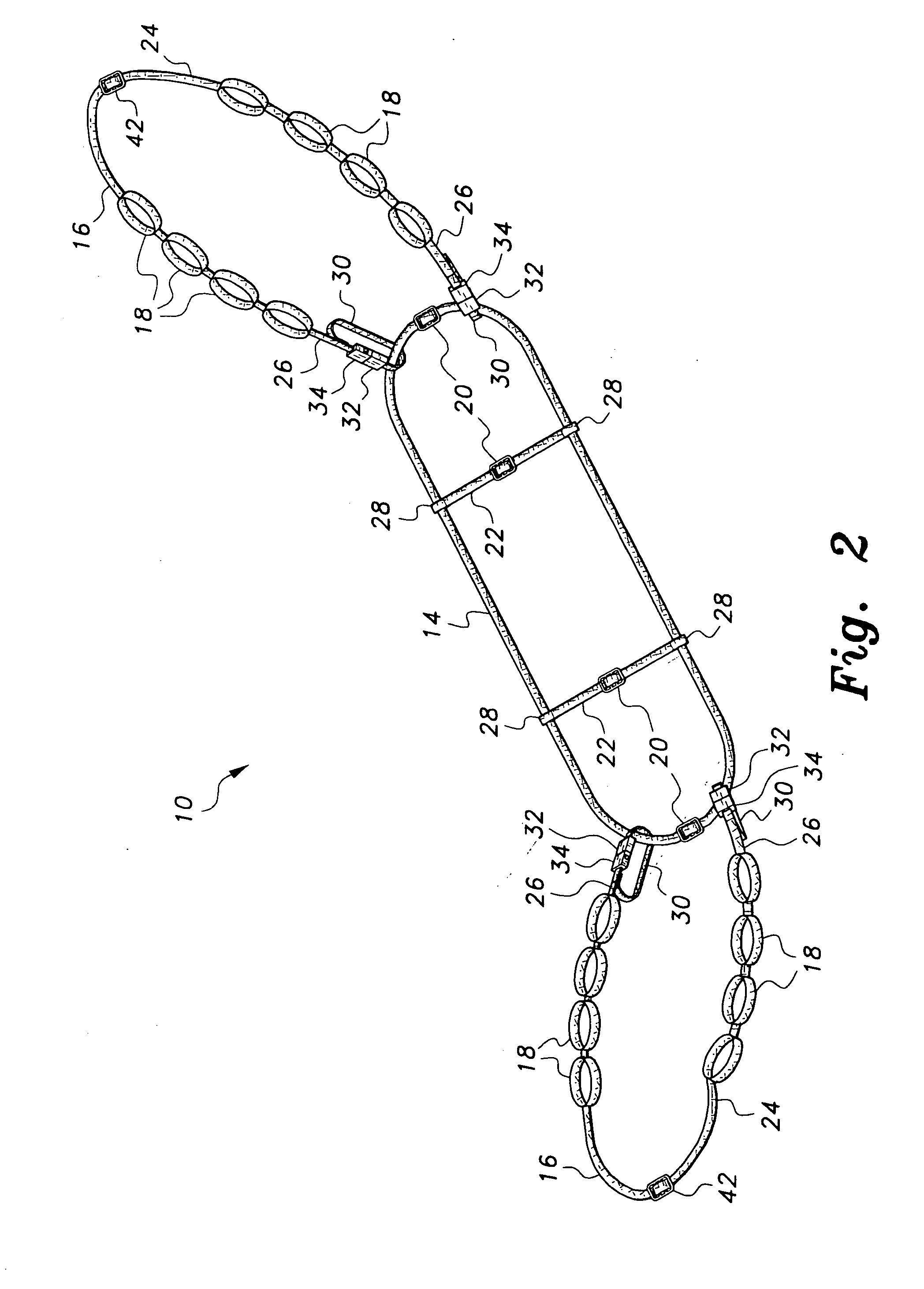 Lifting harness and method of using the same