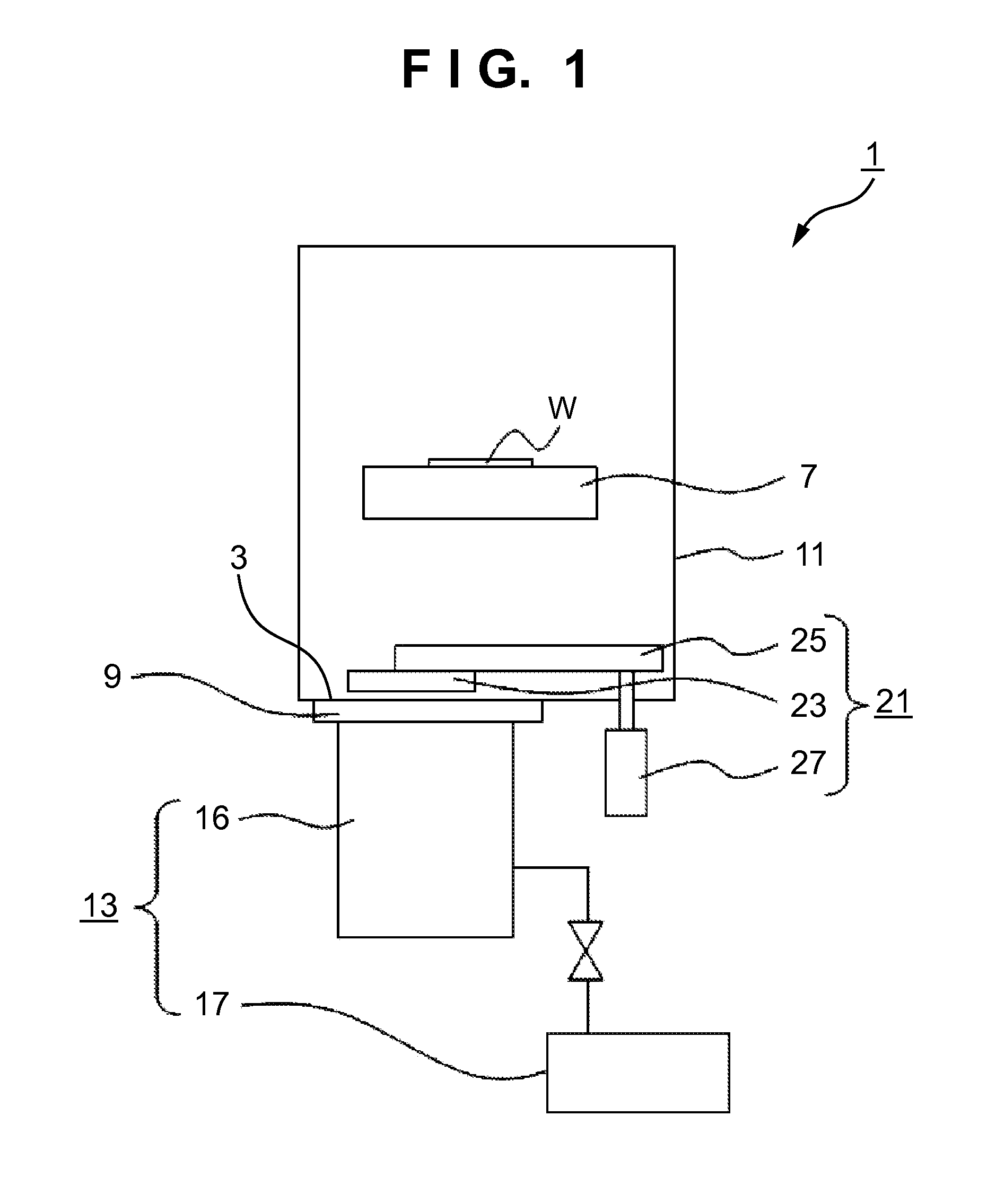 Conductance valve and vacuum processing apparatus