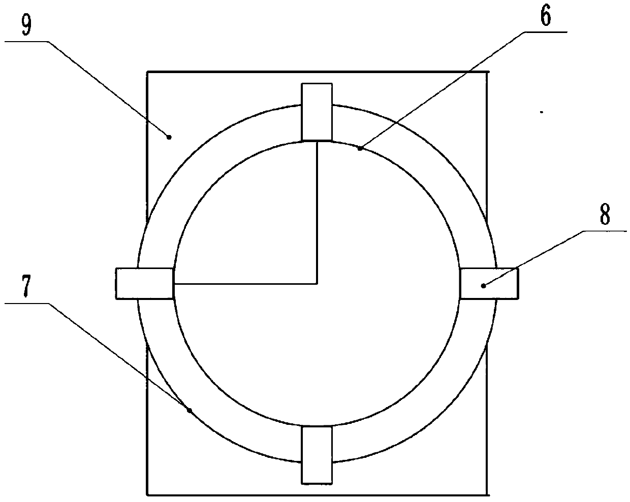 Powder coating mixing device