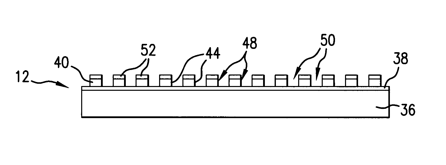 Sensor system with surface-plasmon-polariton (SPP) enhanced selective fluorescence excitation and method