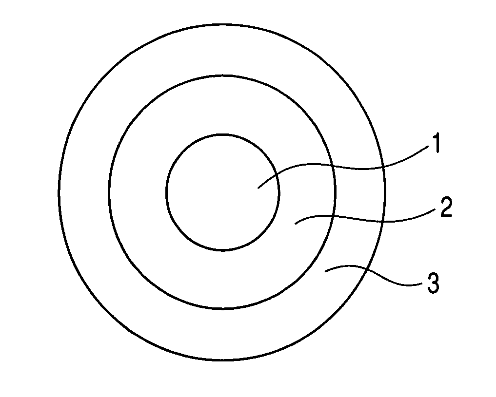 Optical fiber provided with reliable coating layers