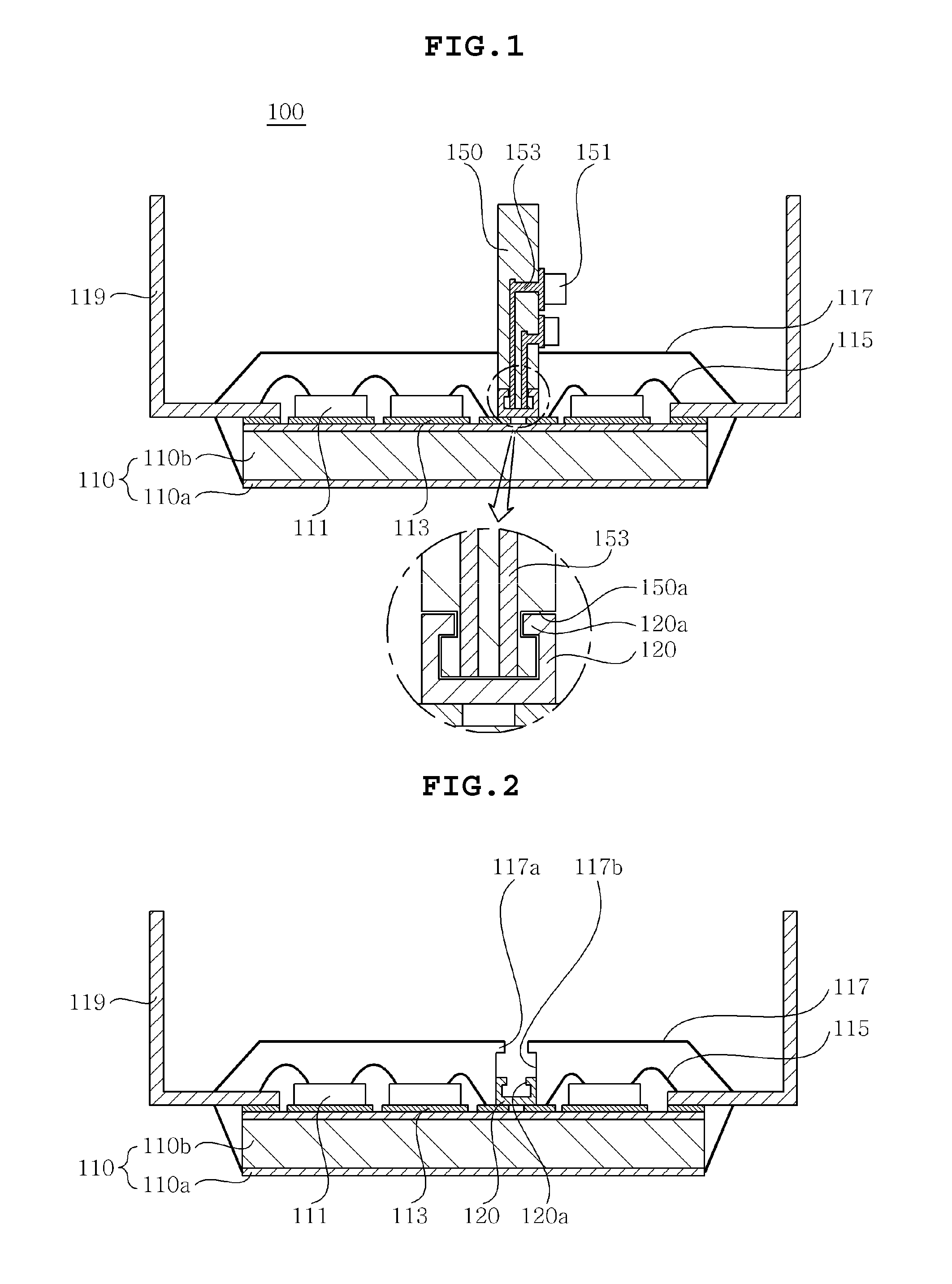 Power module package and system module having the same