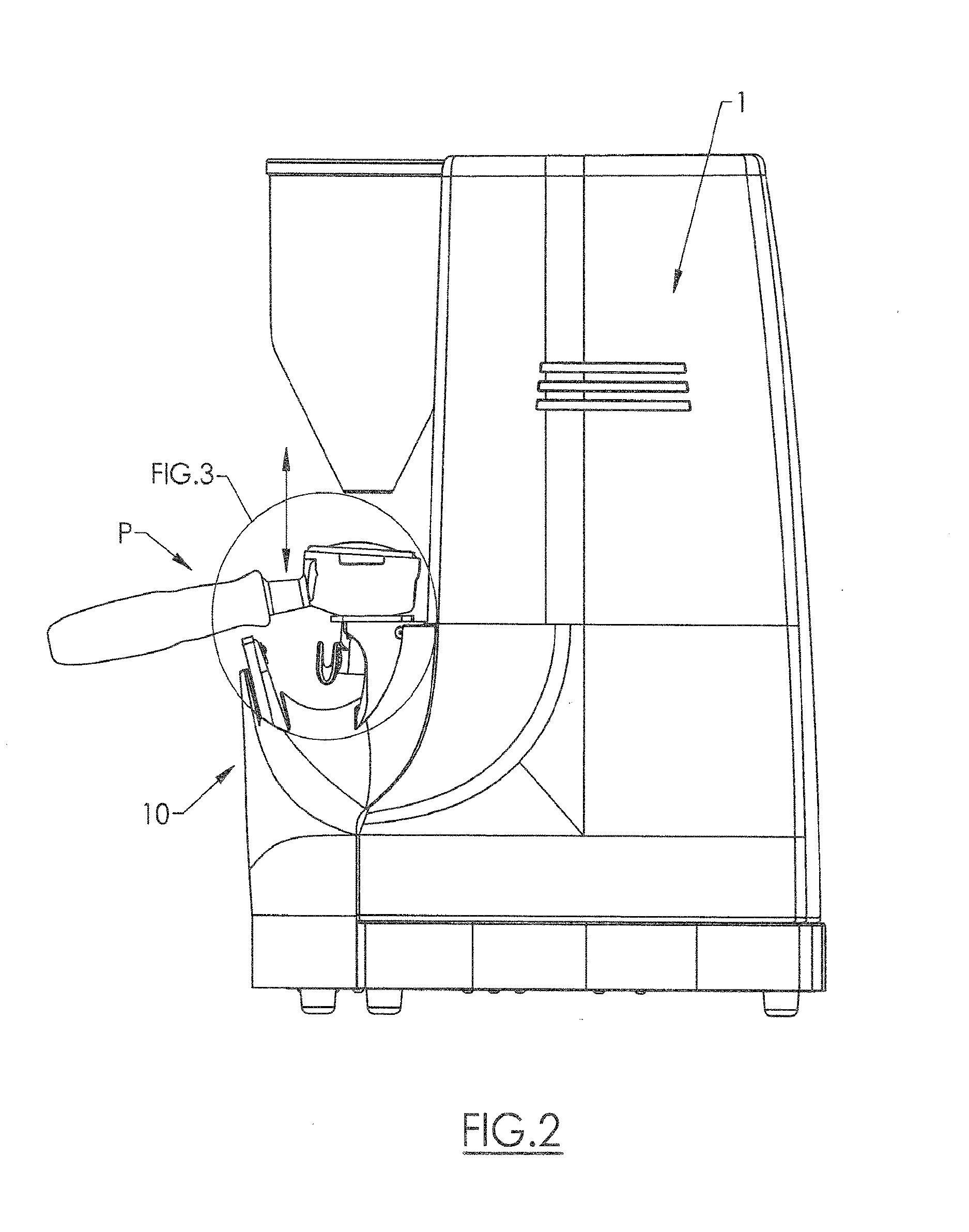 Portafilter and grounds weighing platform system and methods of use