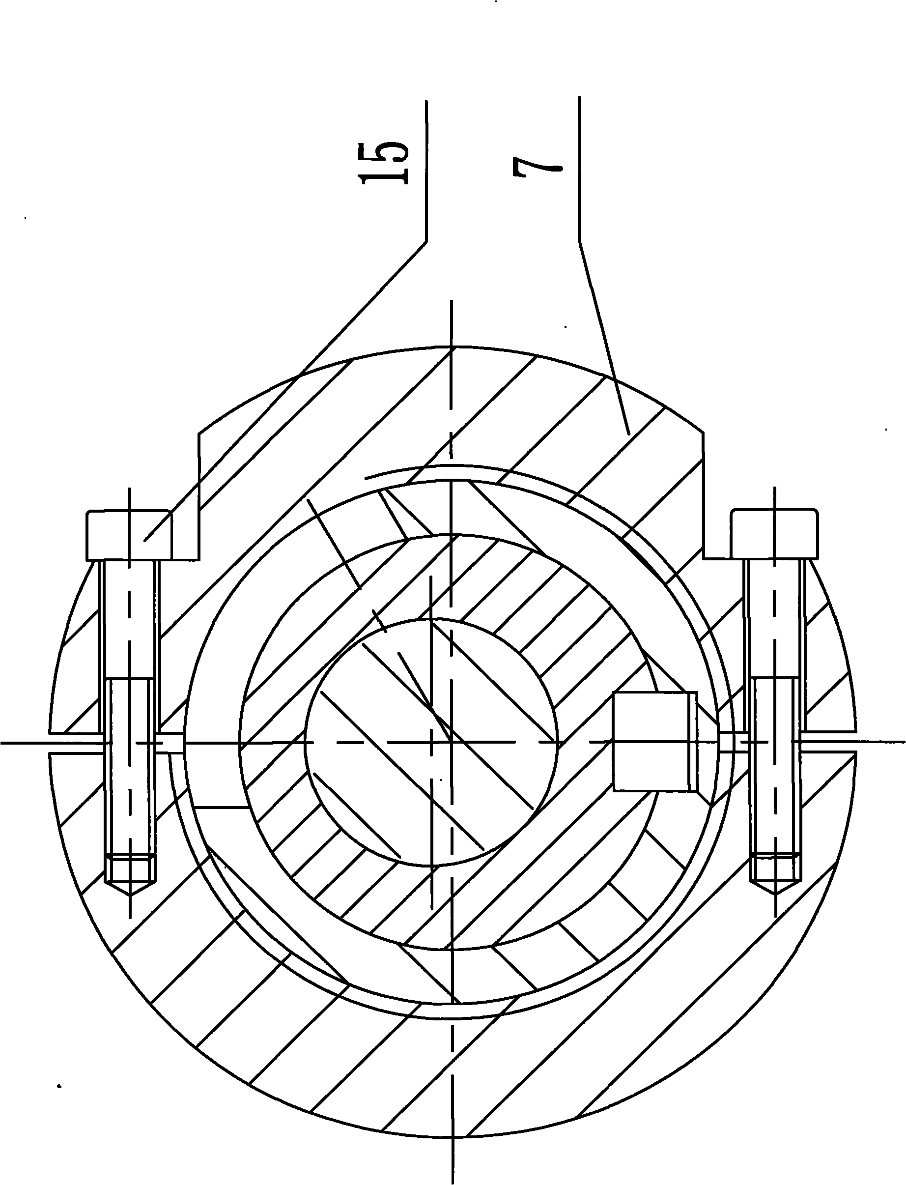 Adjustable groove scraping tool