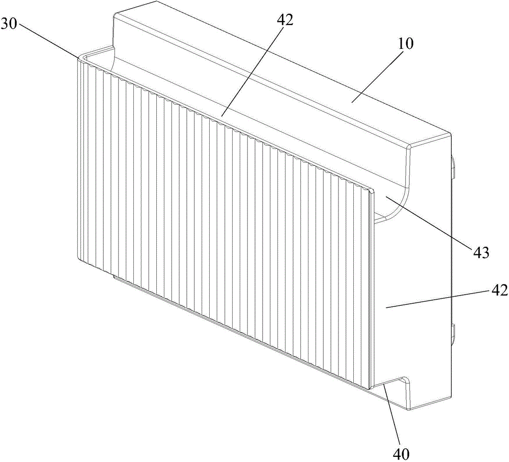 Refrigerator door body and refrigerator