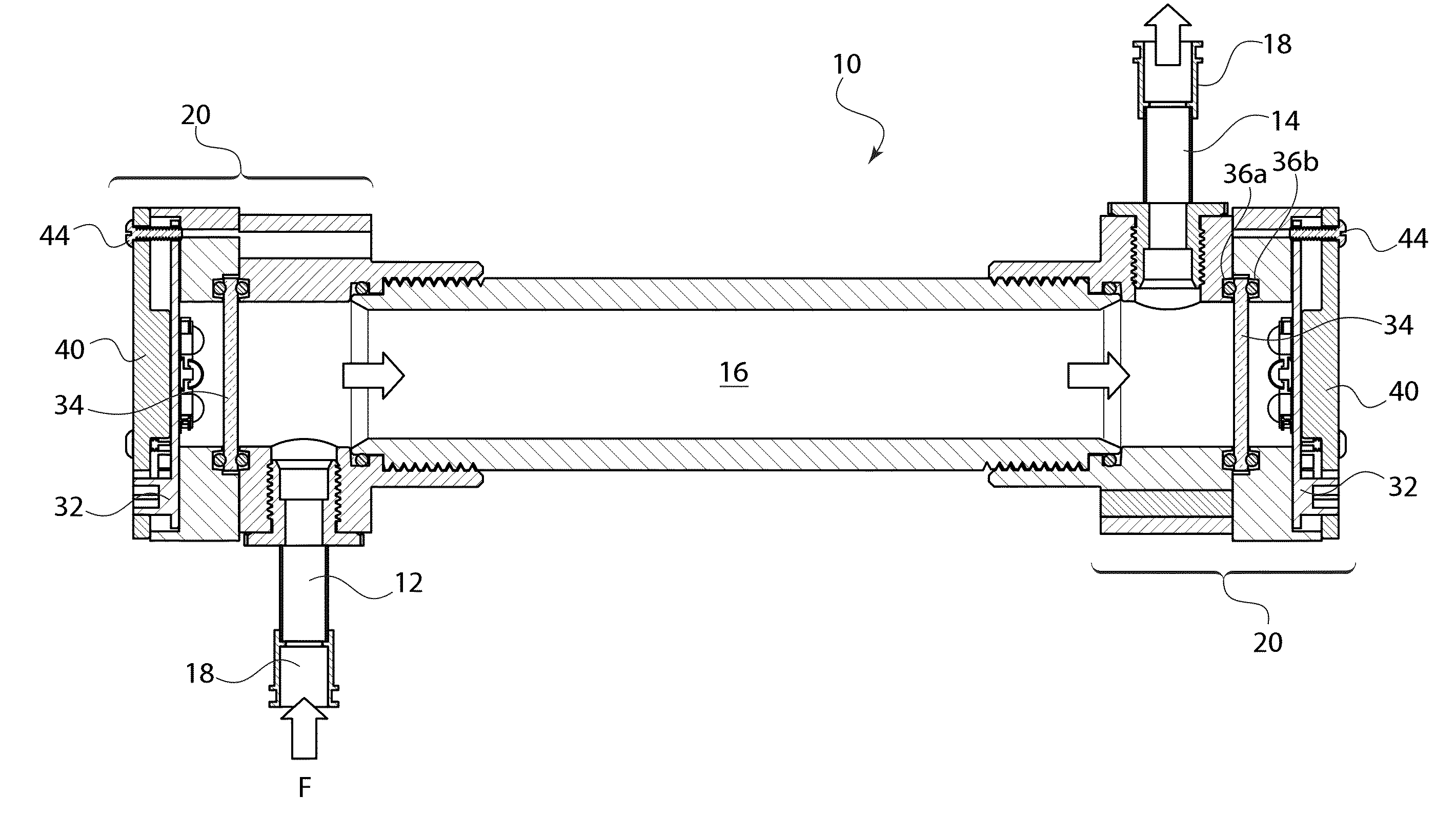 Point of use water treatment device