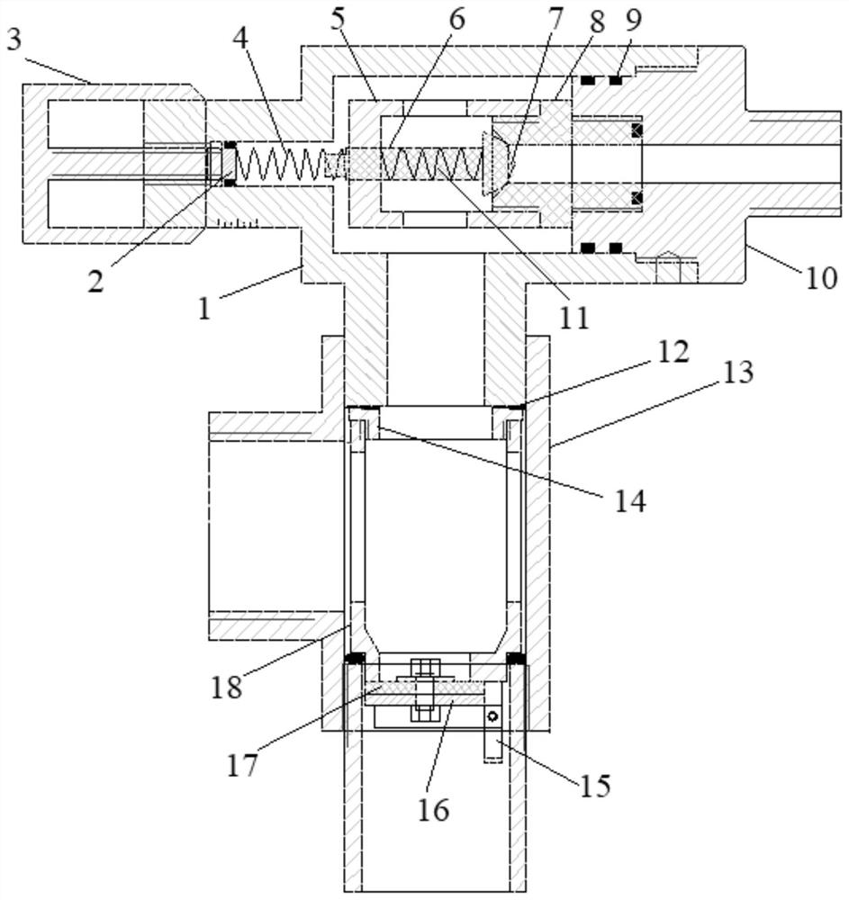 Constant-pressure fast-assembly type anti-backflow sleeve gas recovery device