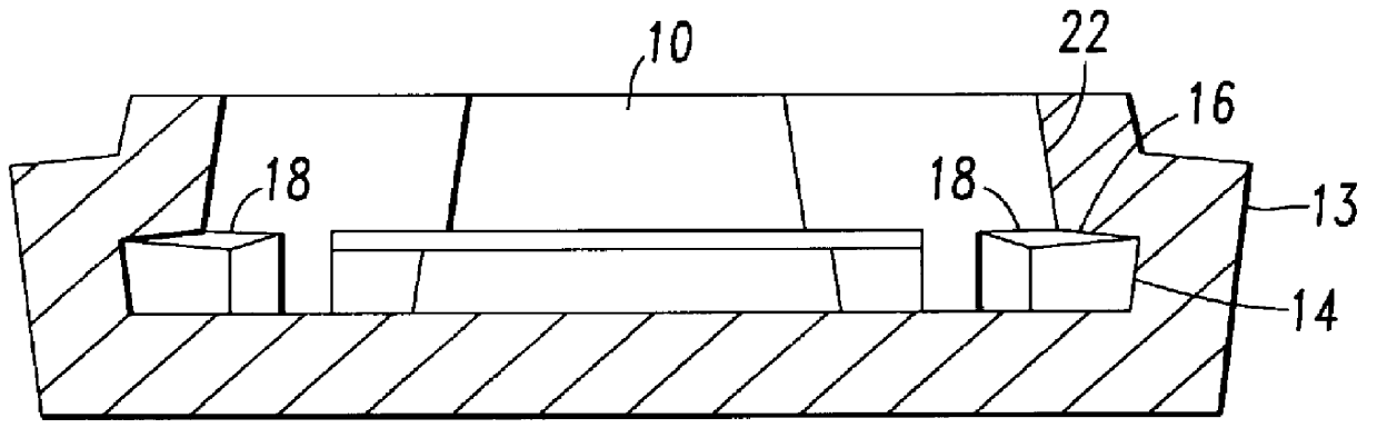 Chamber for reception, lateral division and redirection of liquid metal flow