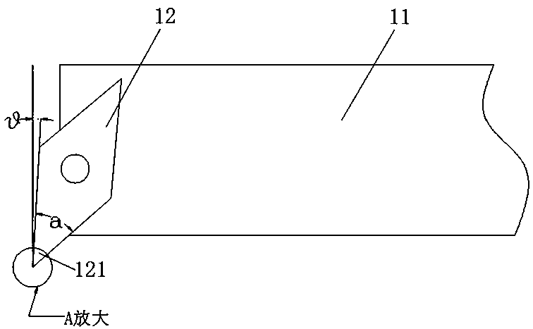 Aluminum alloy inner hole ultra-precise machining tool and machining method