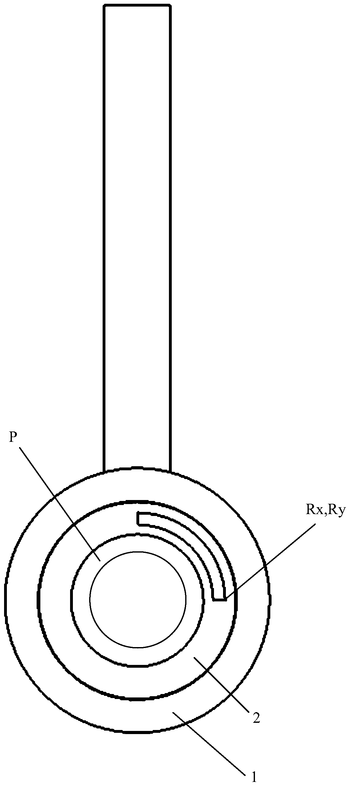 Airspeed head clamp with warning function