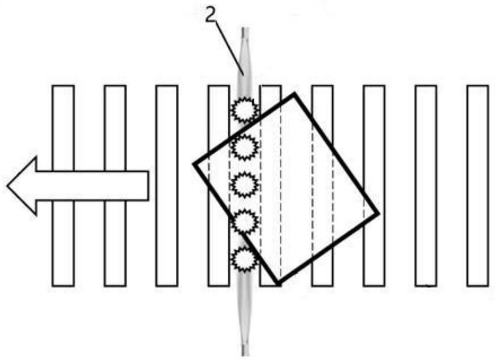 Assembly line flame disinfection device