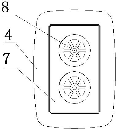 A simple air purification device applied to indoor furniture