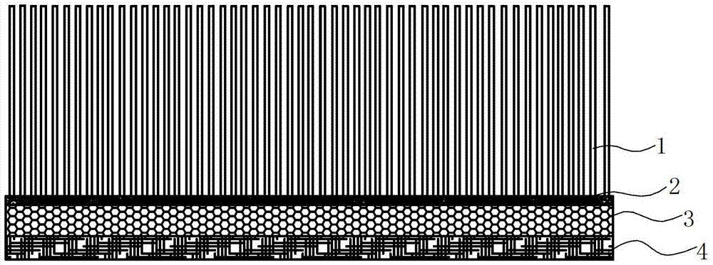 High-stimulation fur fabric and its making method