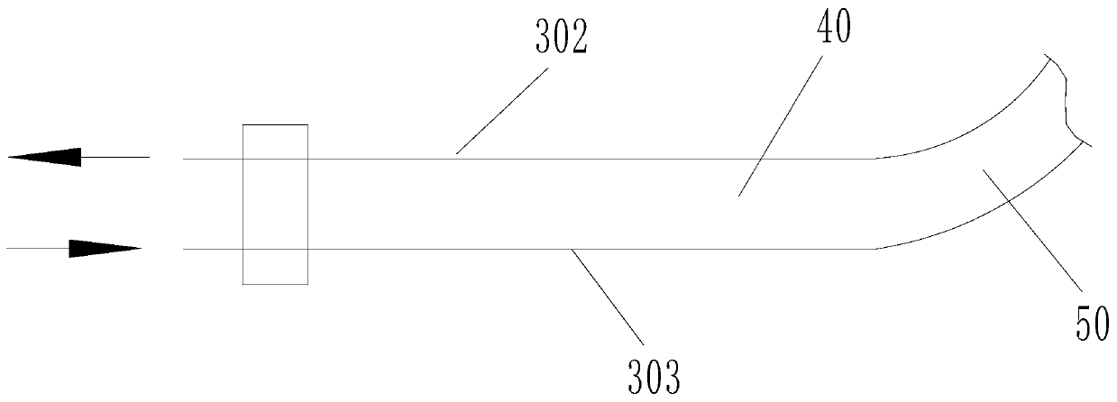 Automatic regulating structure for bending part of endoscope