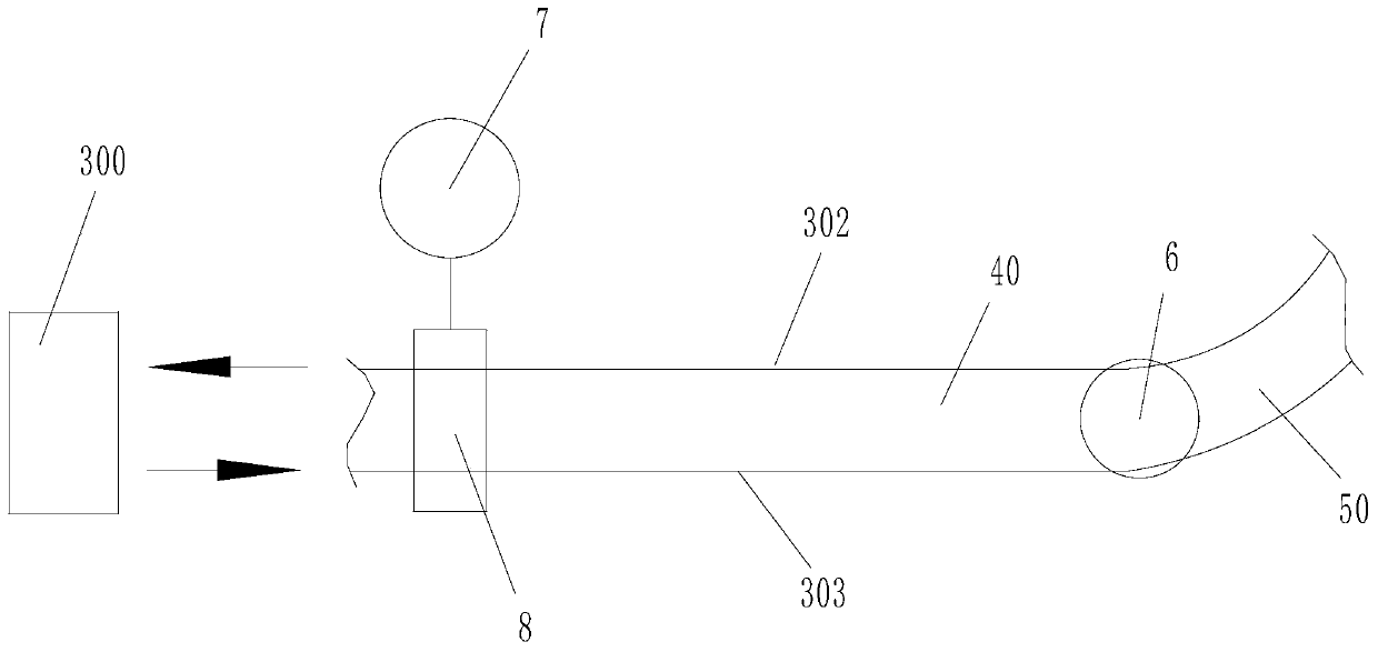 Automatic regulating structure for bending part of endoscope