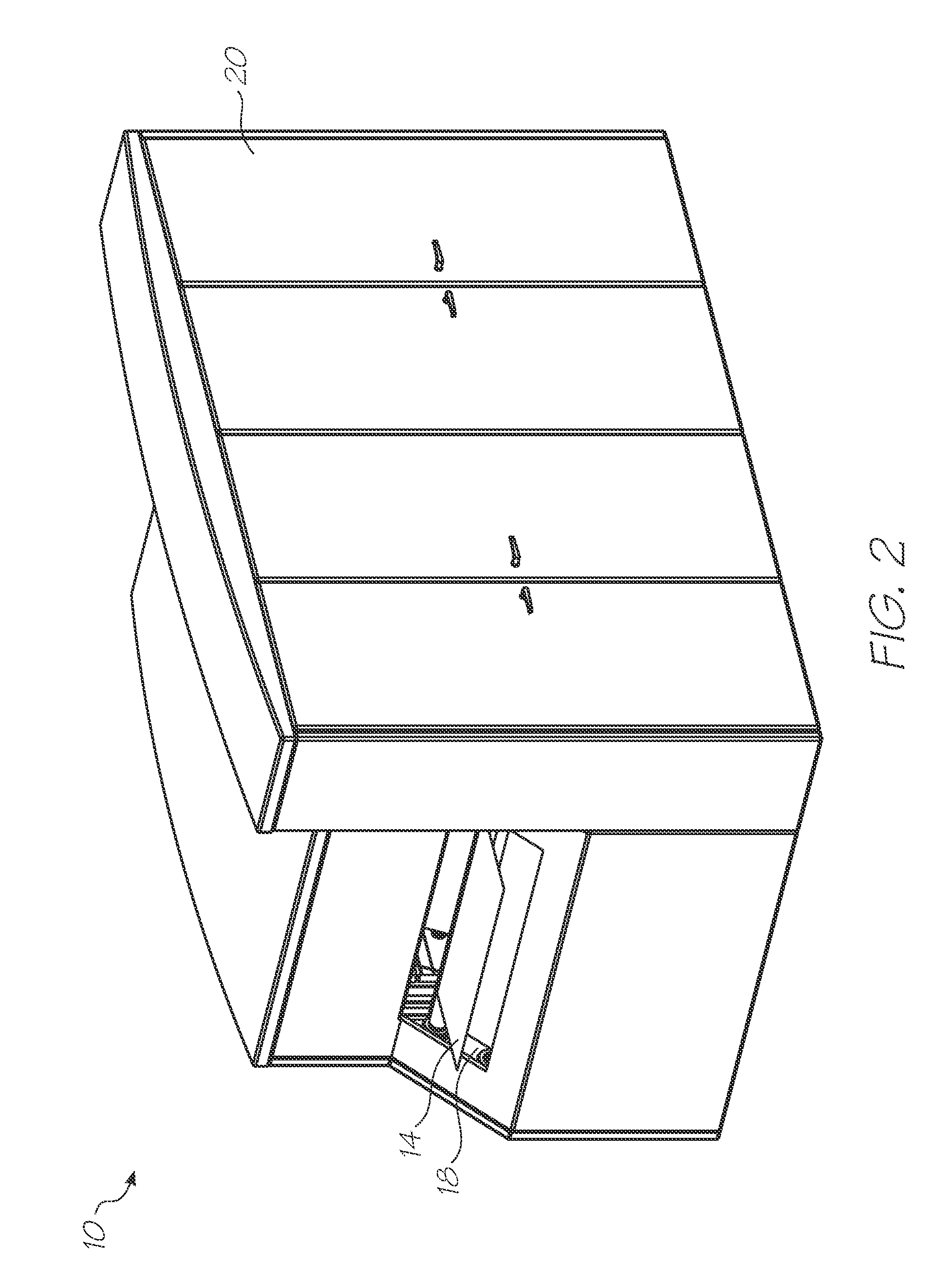 Continuous web printer with short media feed path