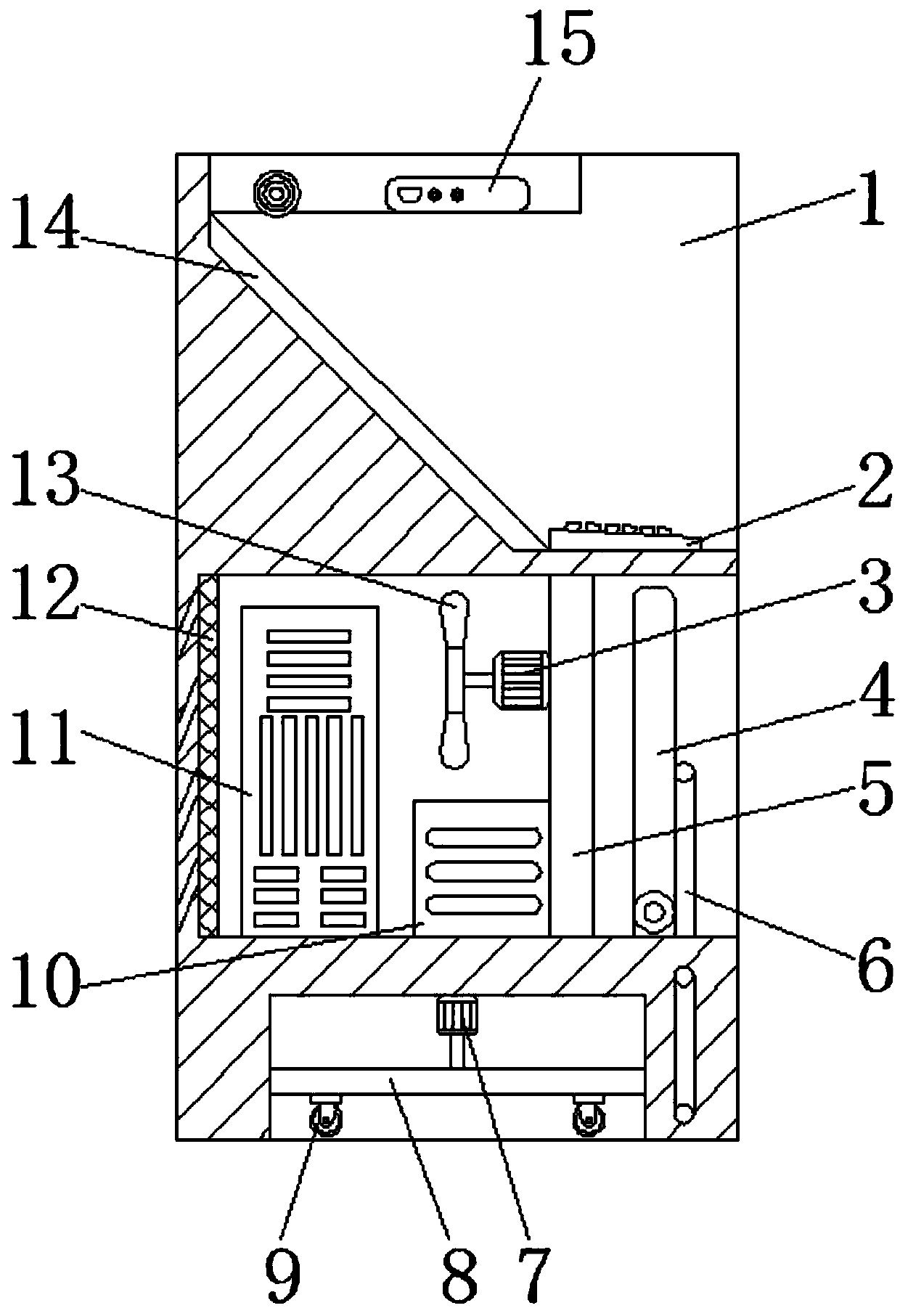 Network presentation making and displaying device