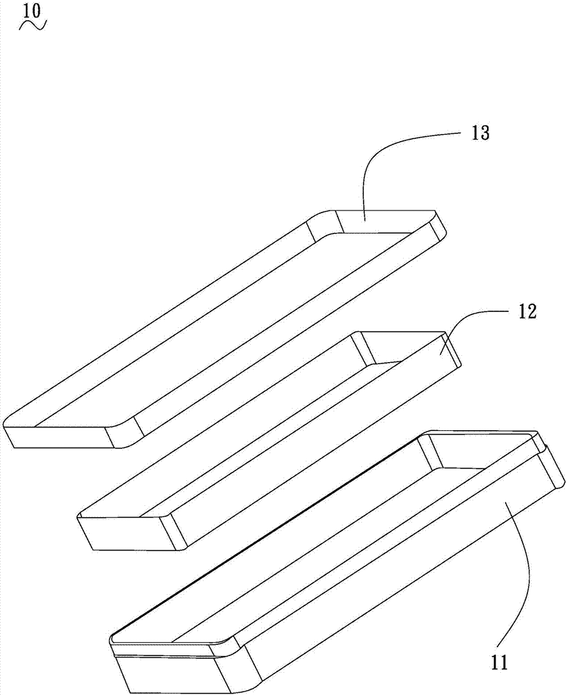 Preparation method of 3D ceramic backboard