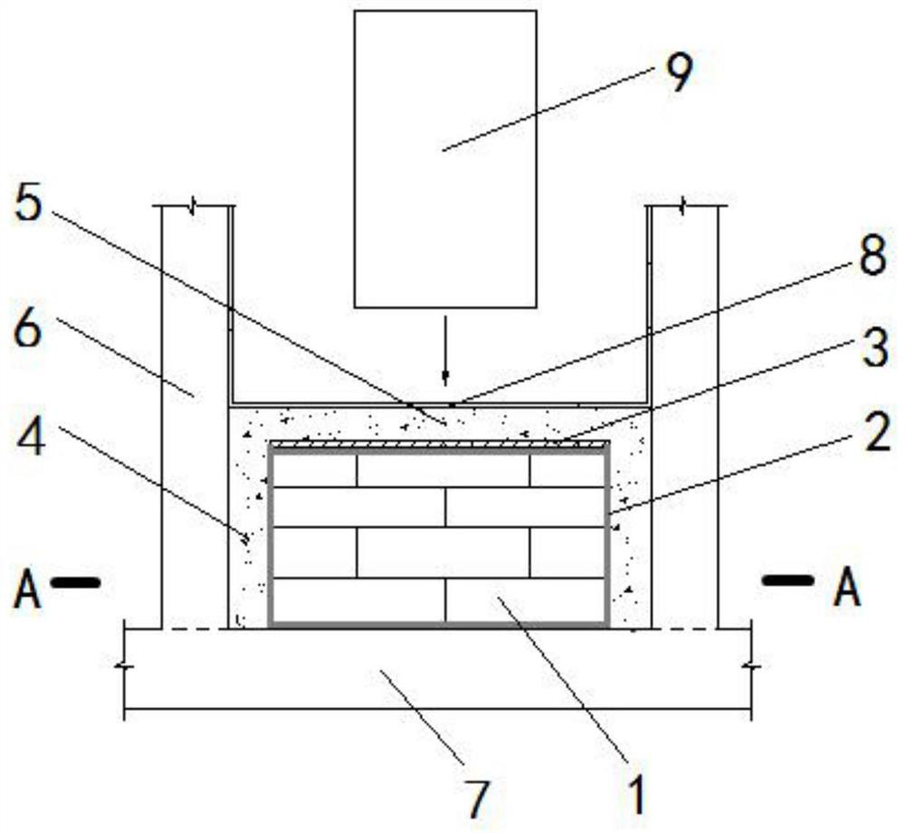 Method, device and loading well/cleaning well for dealing with dropped spent fuel container