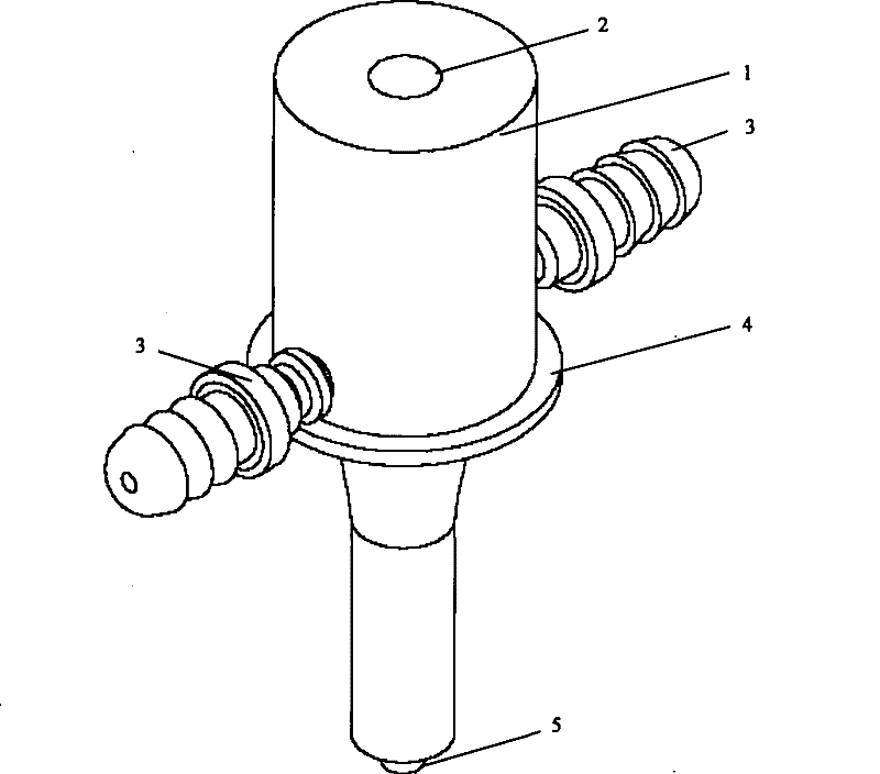 Adsorption-type ultrasonic tool head applied to the connection of polymer micro-devices