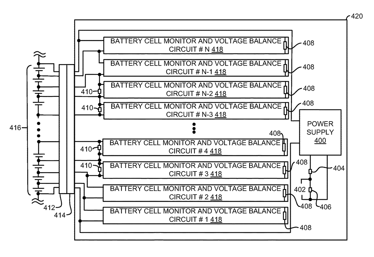 System and method for monitoring and balancing voltage of individual battery cells within a battery pack