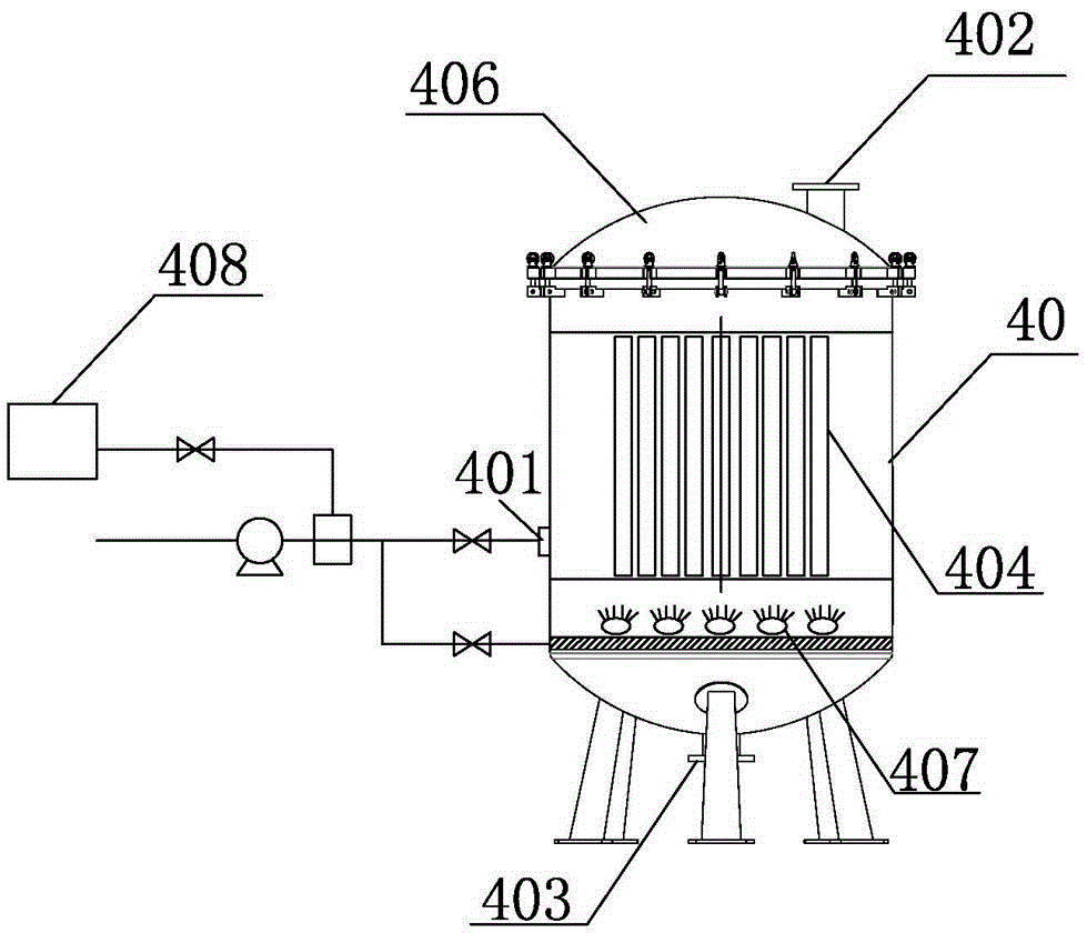 Clean production process and complete device for reusing dyeing rinsing water with high quality