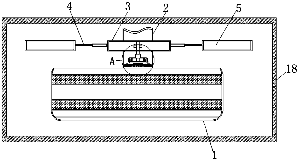 Convenient self-rescue escape device without disassembling automobile tire when automobile tire sinks into pit