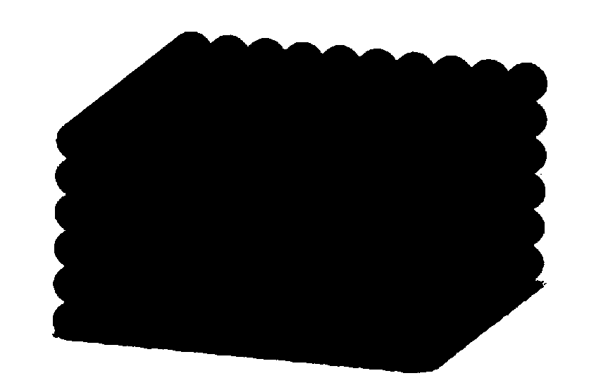 Preparation method of carbon/carbon composite material with high heat conductivity