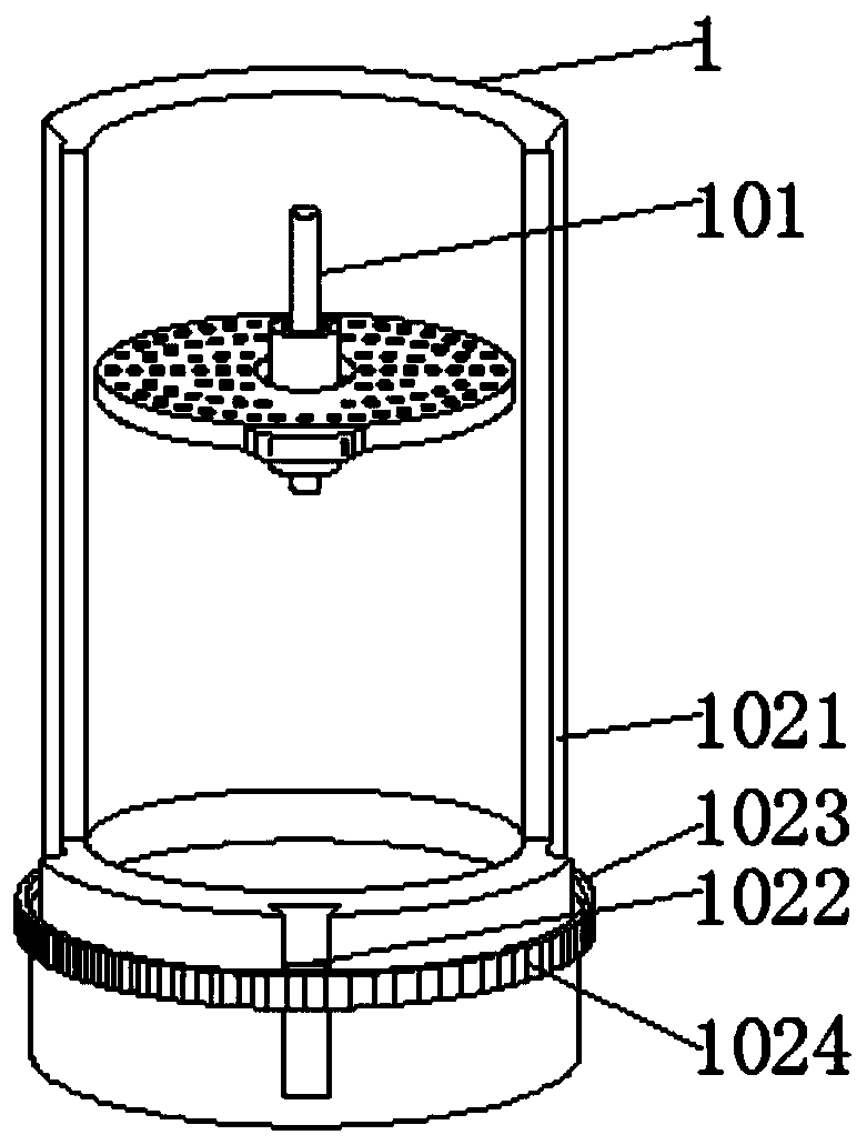 A multi-angle continuous uninterrupted spray liquid bottle