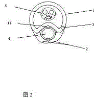 Visible stomach tube guiding device