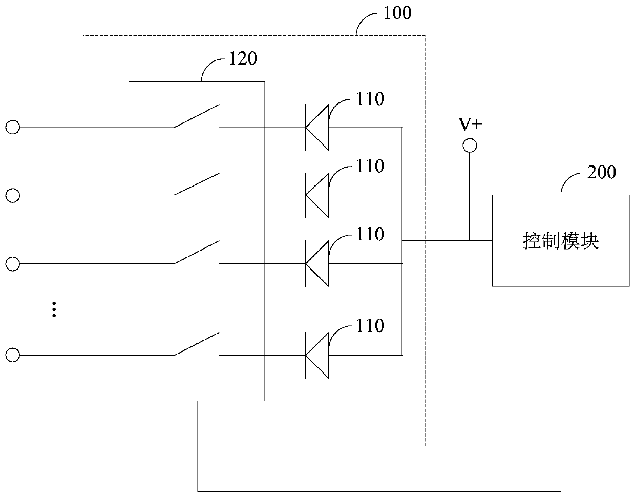 Card in-place detection device