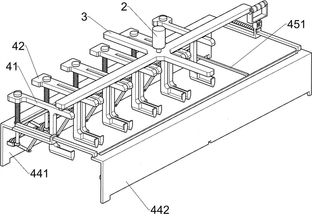 Clamping device for intelligent power battery of new energy vehicles