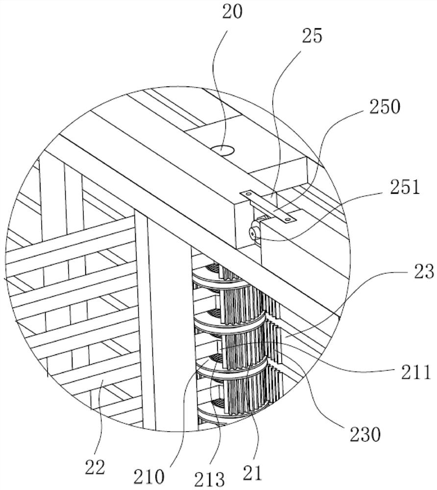 Layered storage rack