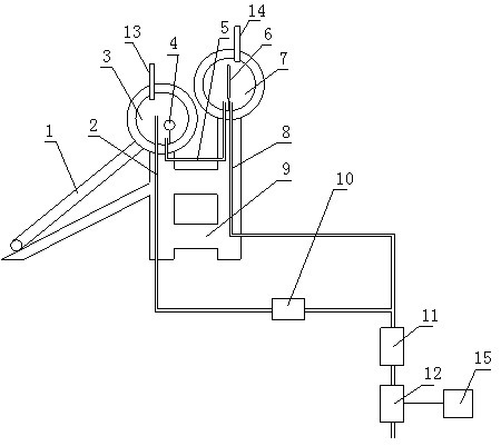 Double-water-tank solar water heating system