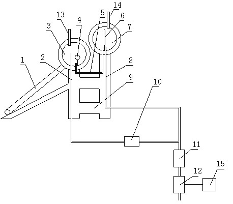 Double-water-tank solar water heating system