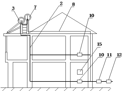 Double-water-tank solar water heating system